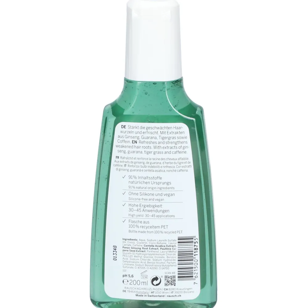 Coffein-Shampoo mit Ginseng|RAUSCH New