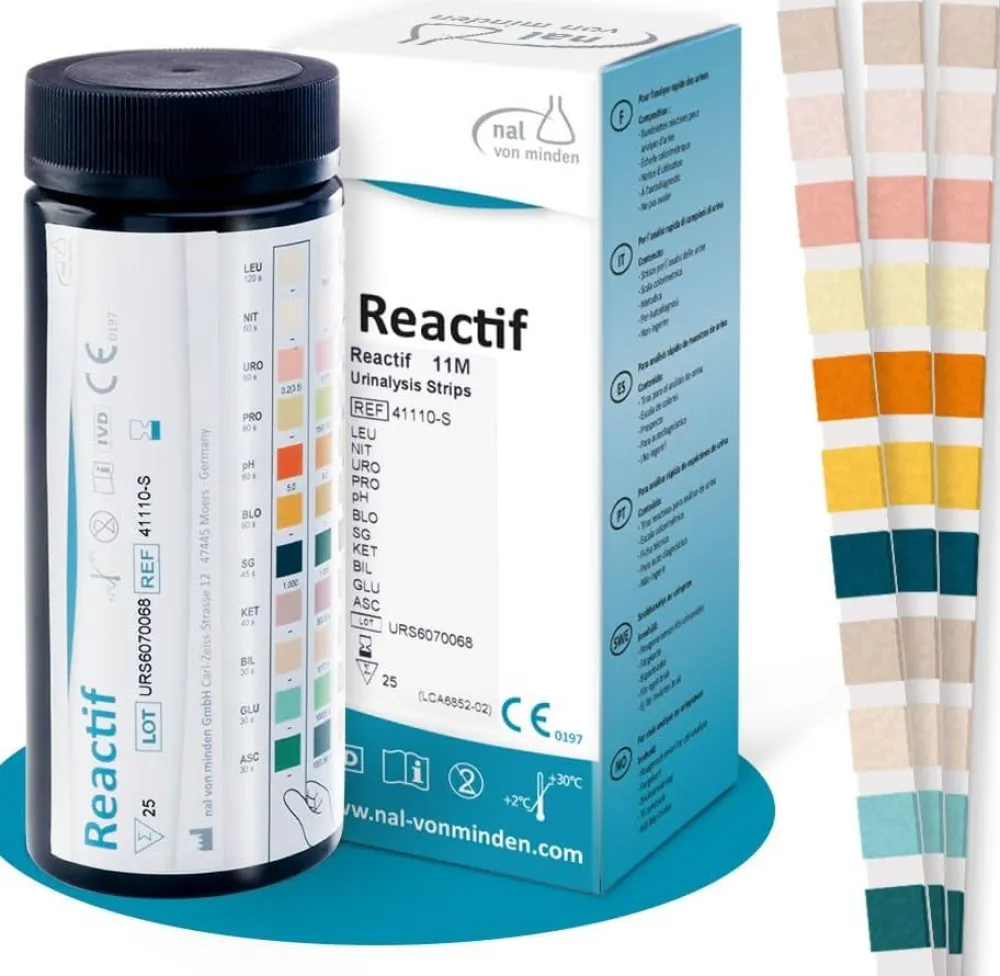 Reactif Gesundheitstest - Urin Teststreifen für 11 Parameter|