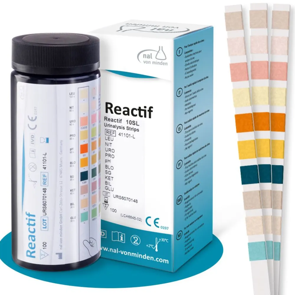 Reactif Gesundheitstest - Urin Teststreifen für 10 Parameter> Online