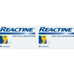 Reactine Allergietabletten mit Cetirizin bei Allergien, z.B. Heuschnupfen oder Hausstaubmilbenallergie> Sale