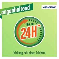 Reactine Allergietabletten mit Cetirizin bei Allergien, z.B. Heuschnupfen oder Hausstaubmilbenallergie><noscript><img width=