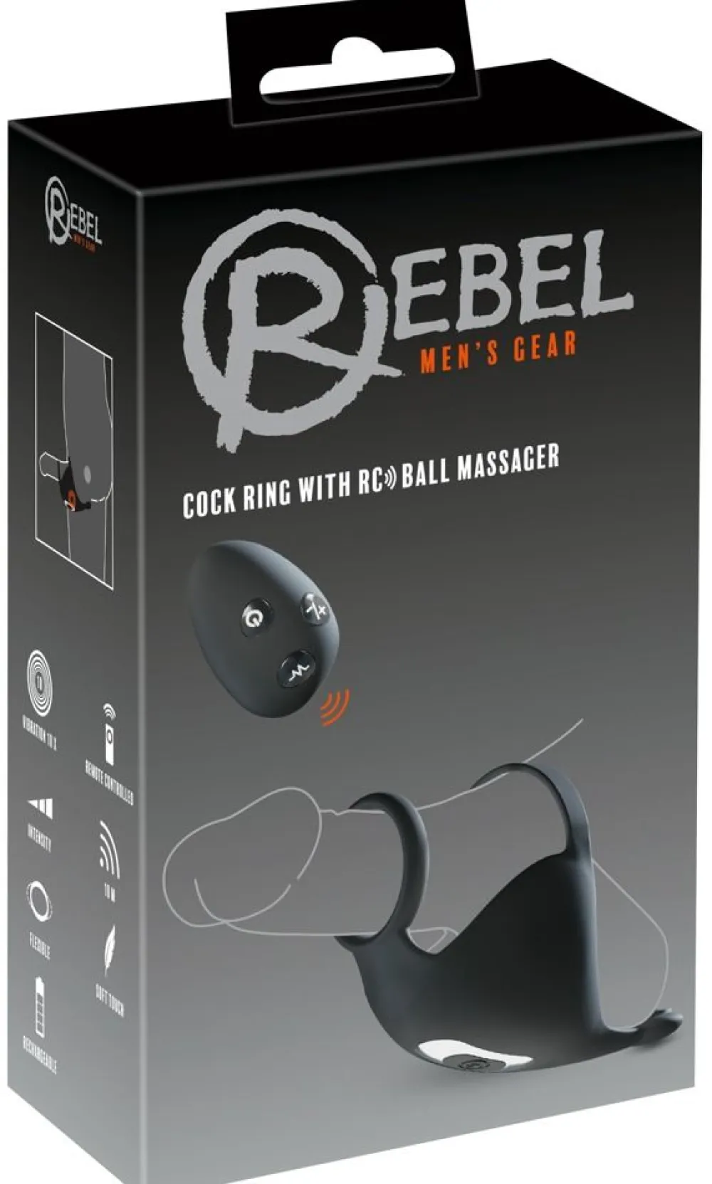 - Hodenvibrator mit Penis- und Hodenring>REBEL Online