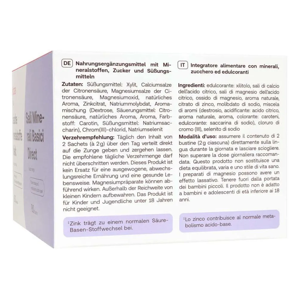 Basische Mineralstoffe Direkt>Redcare Best