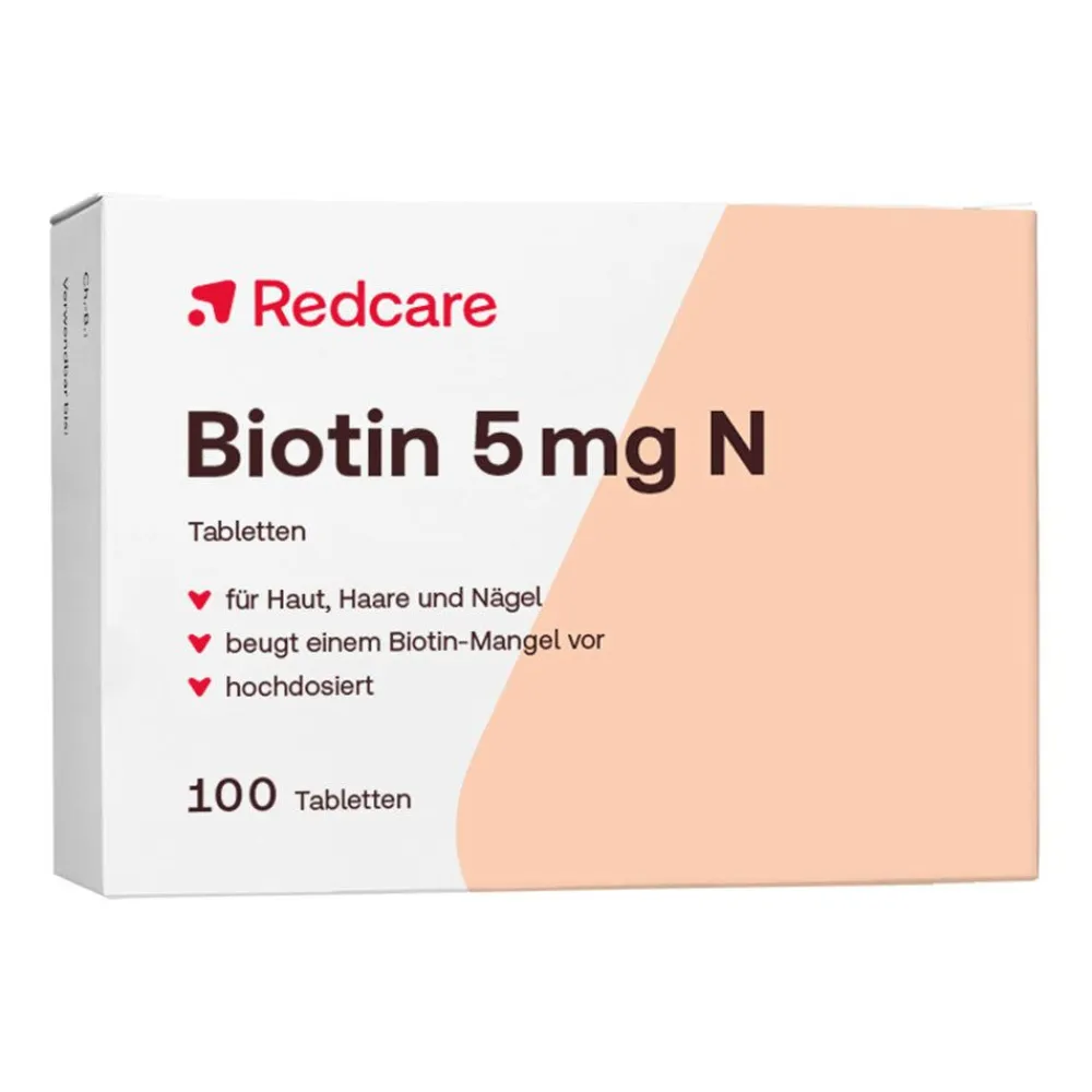 Biotin 5 mg N|Redcare Sale