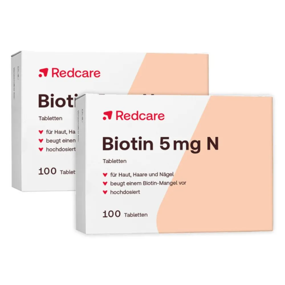 Redcare Biotin 5 mg N Doppelpack| Sale