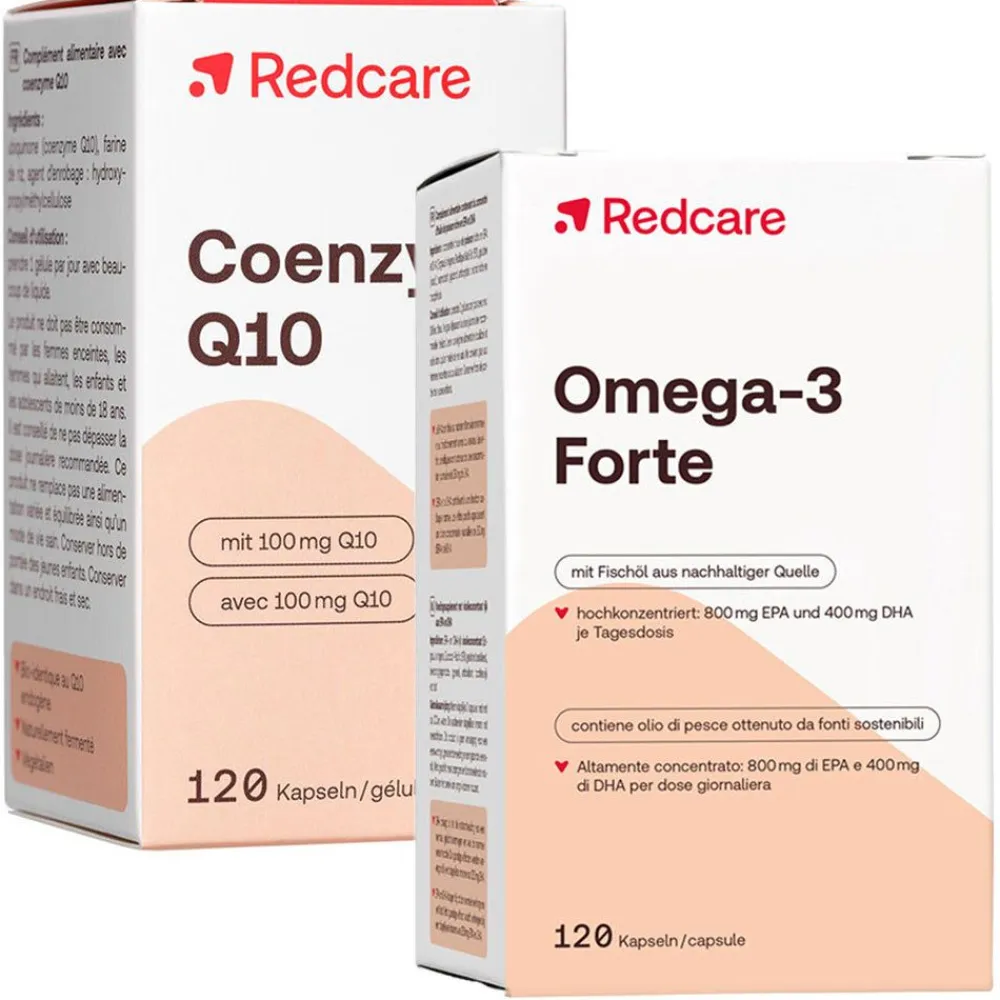 Coenzym Q10 + Omega-3 Forte Kapseln>Redcare