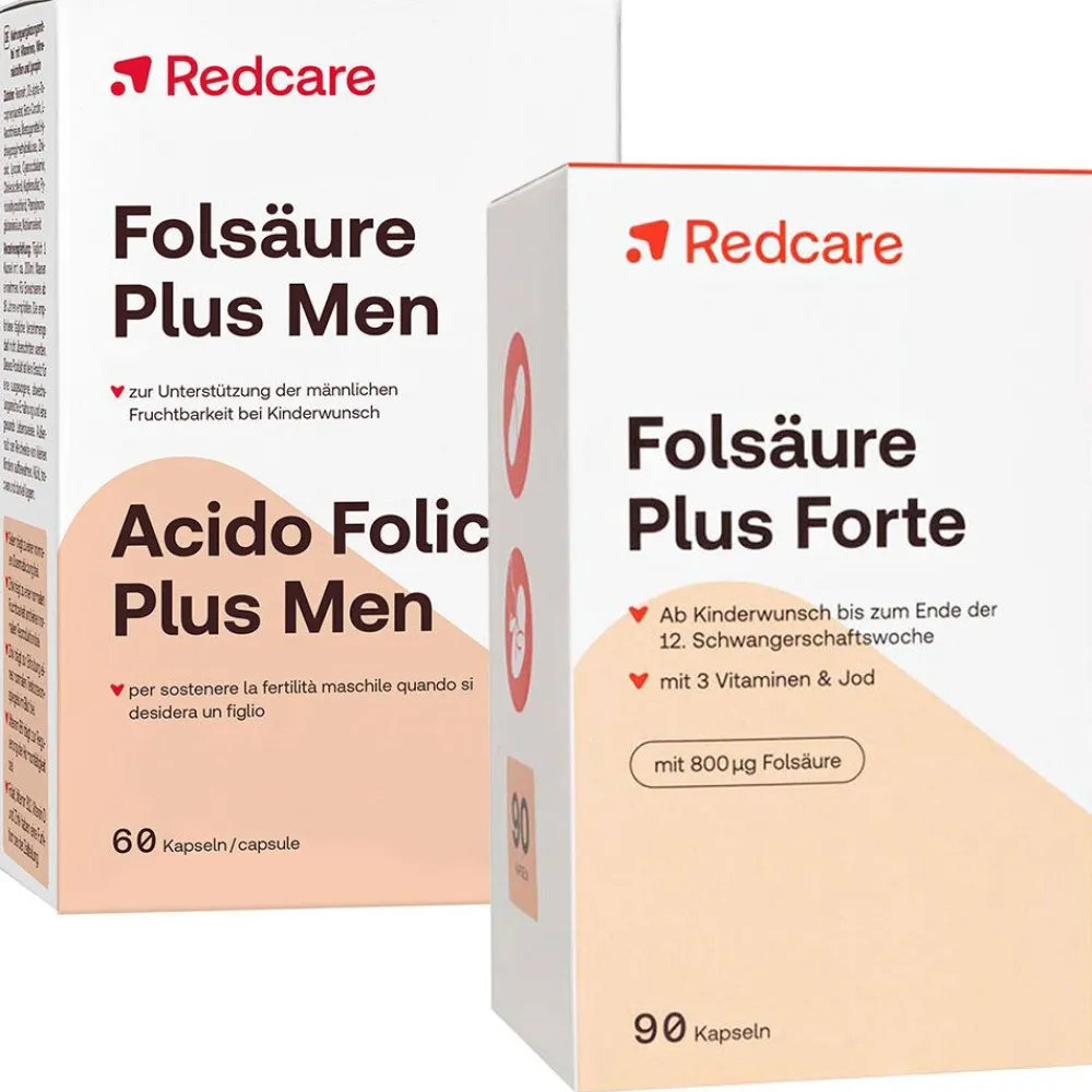Folsäure Plus Forte + Folsäure Plus Men>Redcare Sale