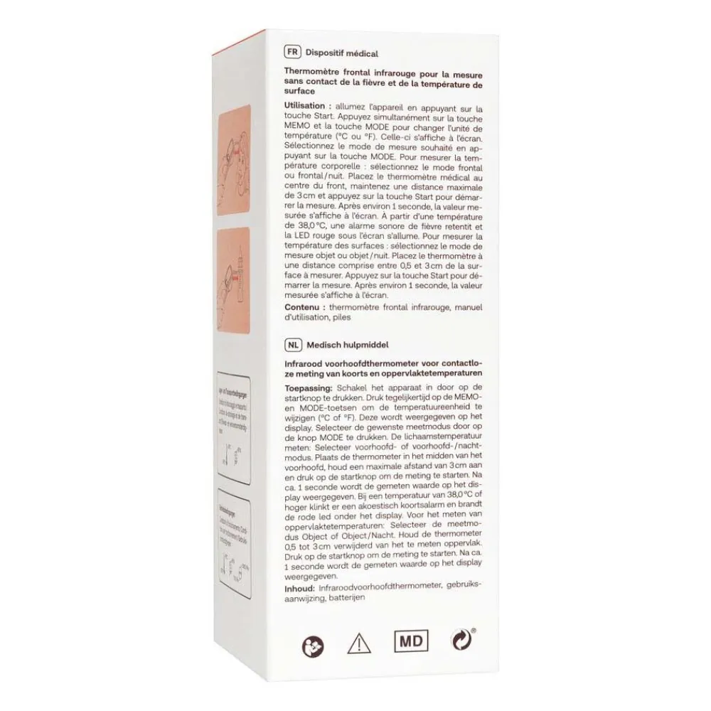 Infrarot-Stirnthermometer|Redcare Clearance