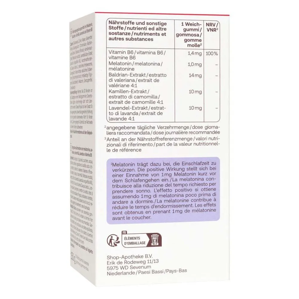 Melatonin Weichgummis|Redcare Hot