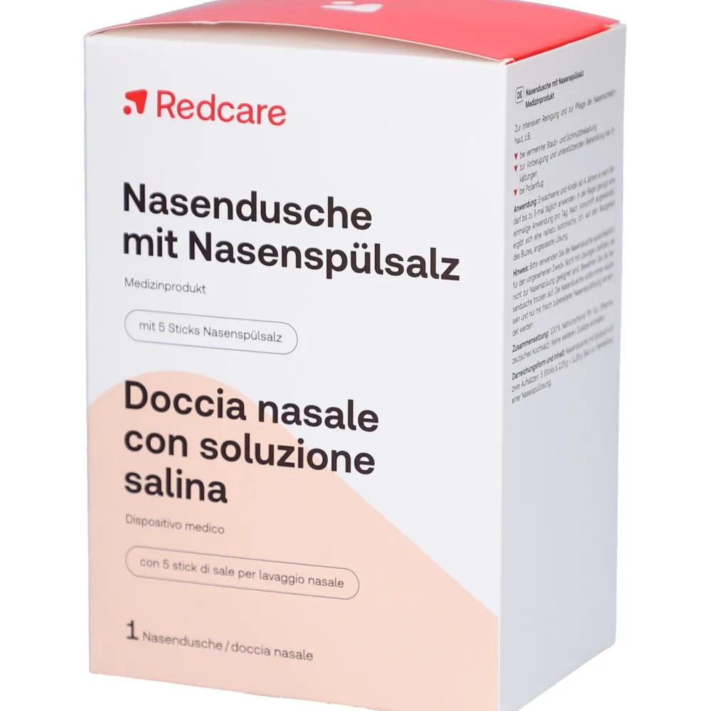 Nasendusche mit Nasenspülsalz|Redcare Clearance
