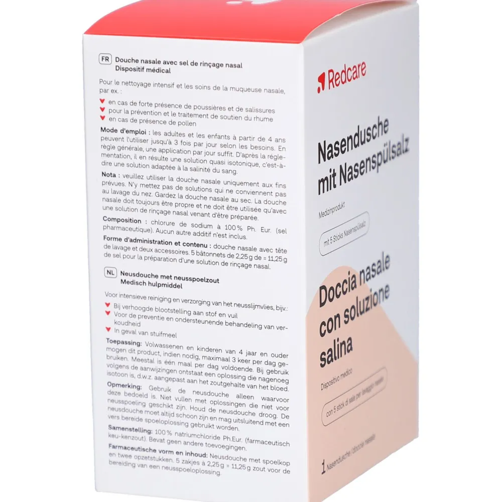 Nasendusche mit Nasenspülsalz|Redcare Clearance