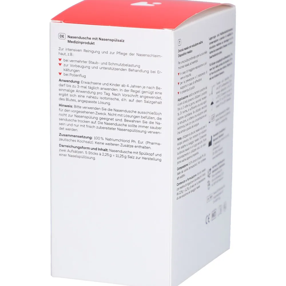 Nasendusche mit Nasenspülsalz|Redcare Clearance