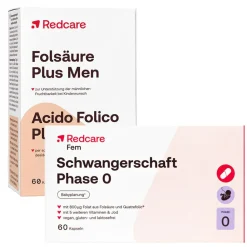 Schwangerschaft Phase 0 + Folsäure Plus Men>Redcare Discount