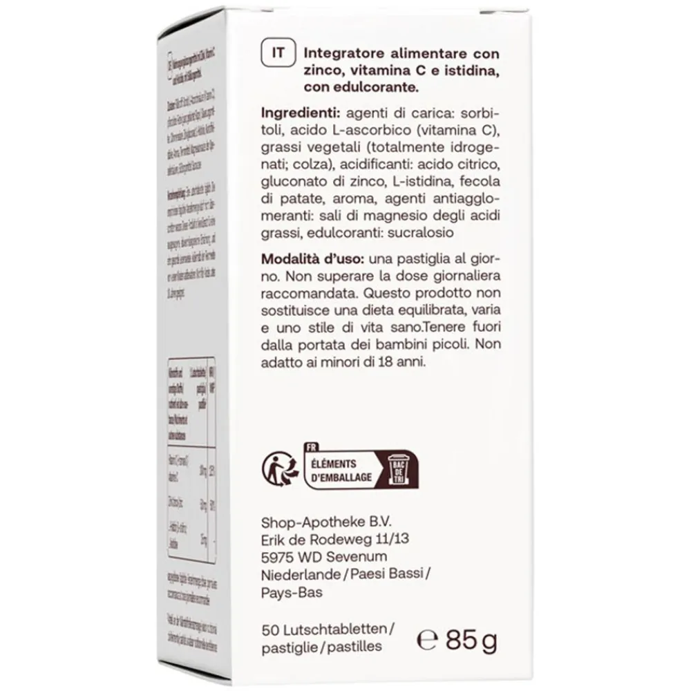 Zink + C+ Histidin|Redcare New