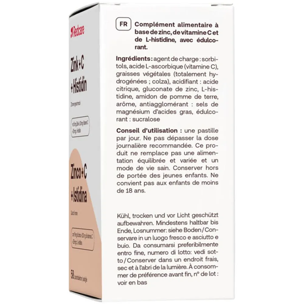Zink + C+ Histidin|Redcare New