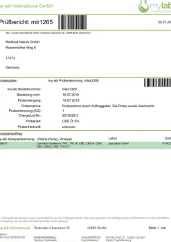 ® CBD ÖL 5%|Redfood