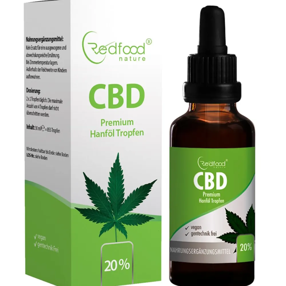 ® CBD ÖL Vollspektrum 20% - 30 ml>Redfood Best