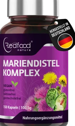 ® Mariendistel Komplex Kapseln>Redfood