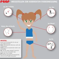 Digitales Schnuller-Fieberthermometer|reer Hot