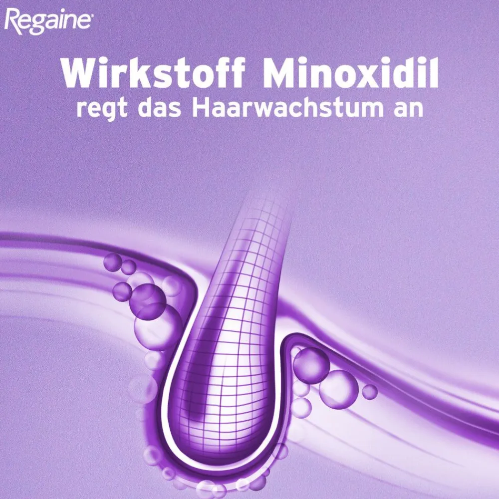 Frauen Schaum mit Minoxidil bei erblich bedingtem Haarausfall - Jetzt 20% mit dem Code 20 sparen*|Regaine Clearance