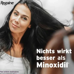 Frauen Schaum mit Minoxidil bei erblich bedingtem Haarausfall - Jetzt 20% mit dem Code 20 sparen*|Regaine Clearance