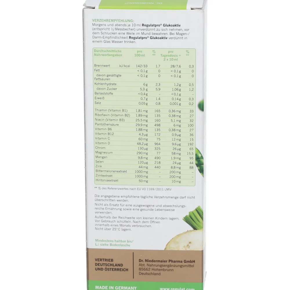 Regulatpro® Glukoaktiv>Dr. Niedermaier Outlet