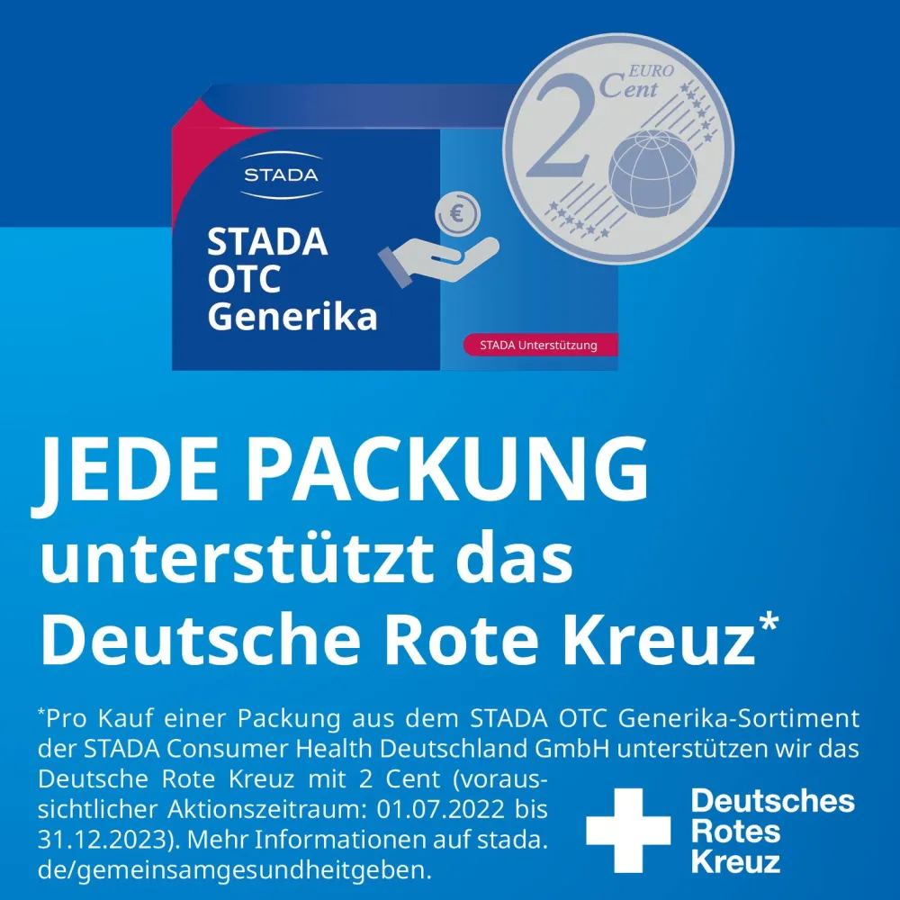 Reisetabletten STADA® 50 mg, zur Vorbeugung und Behandlung von Reisekrankheit, Schwindel, Übelkeit und Erbrechen>