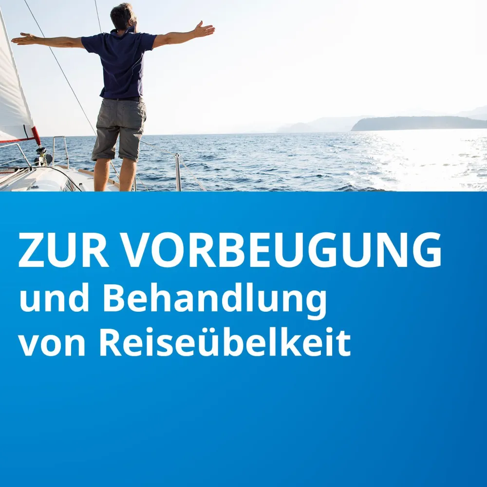 Reisetabletten STADA® 50 mg, zur Vorbeugung und Behandlung von Reisekrankheit, Schwindel, Übelkeit und Erbrechen>