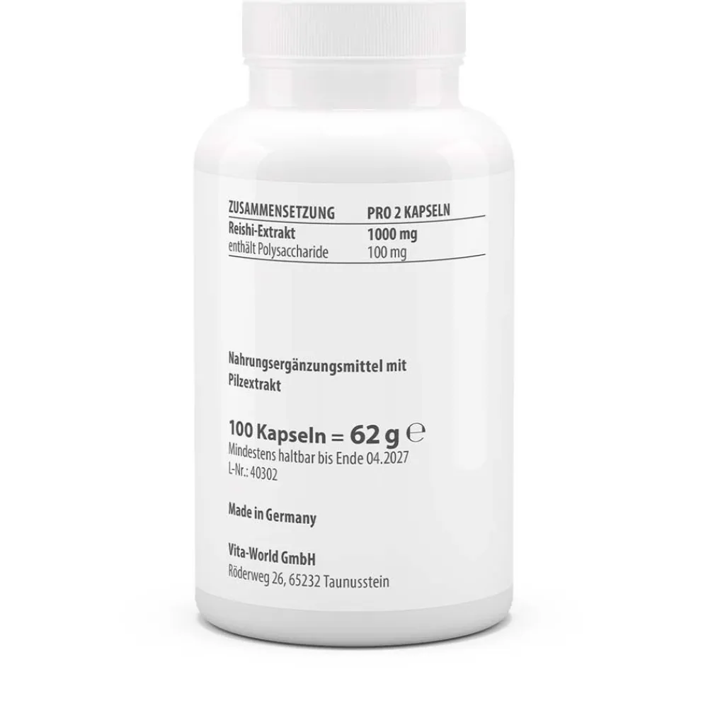 Reishi Extrakt 500 mg| Outlet