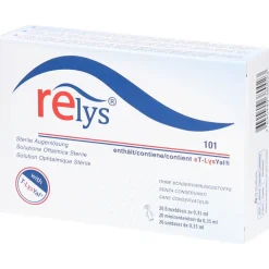RELYS®: Die 1. Augentropfen mit dem Supramolekül sT-LysYal®| Sale