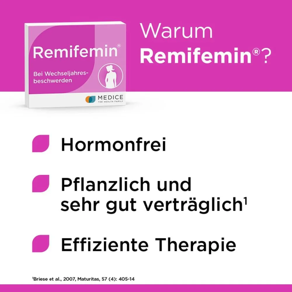bei Wechseljahresbeschwerden|remifemin New