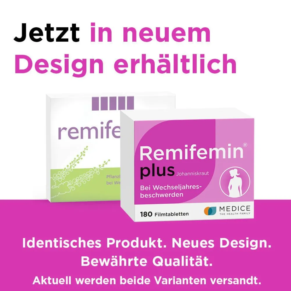 plus Johanniskraut bei Wechseljahresbeschwerden>remifemin Sale