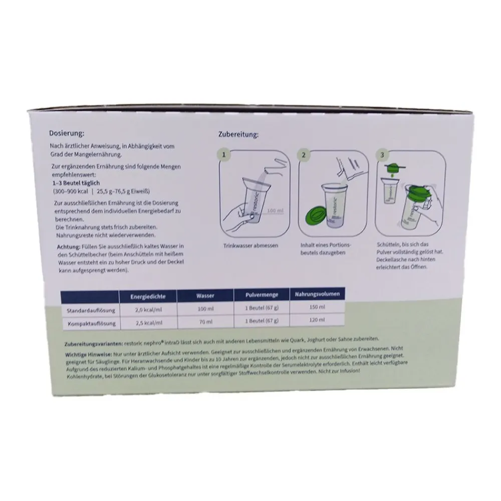 restoric nephro intraD - Mischkarton OHNE Shaker| New