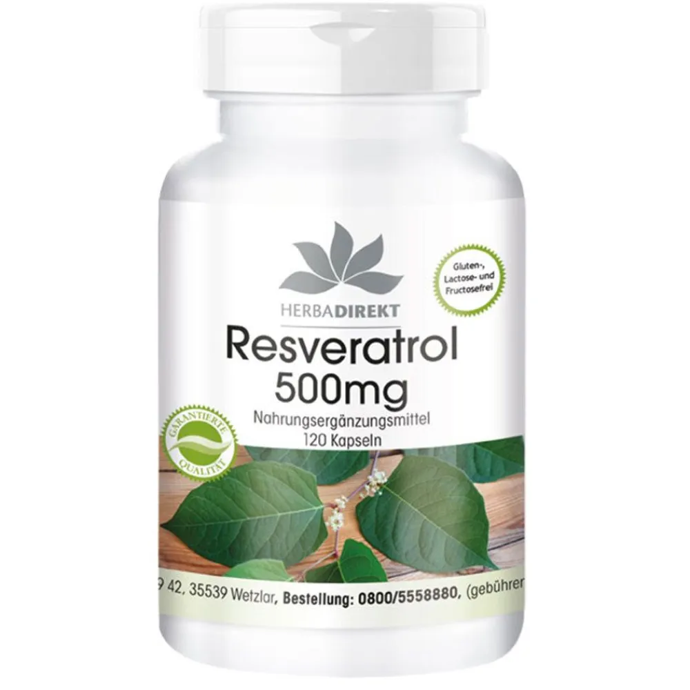 Resveratrol 500 mg Kapseln| Best