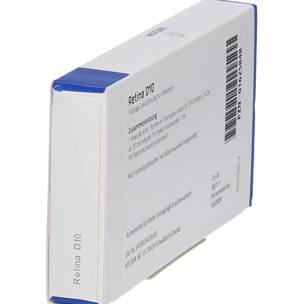 Retina Et Chorioidea D10 Ampullen>WELEDA Sale