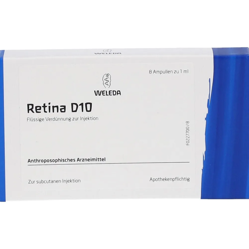 Retina Et Chorioidea D10 Ampullen>WELEDA Sale