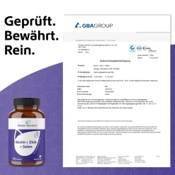 Biotin + Selen + Zink für Haut, Haare & Nägel><noscript><img width=