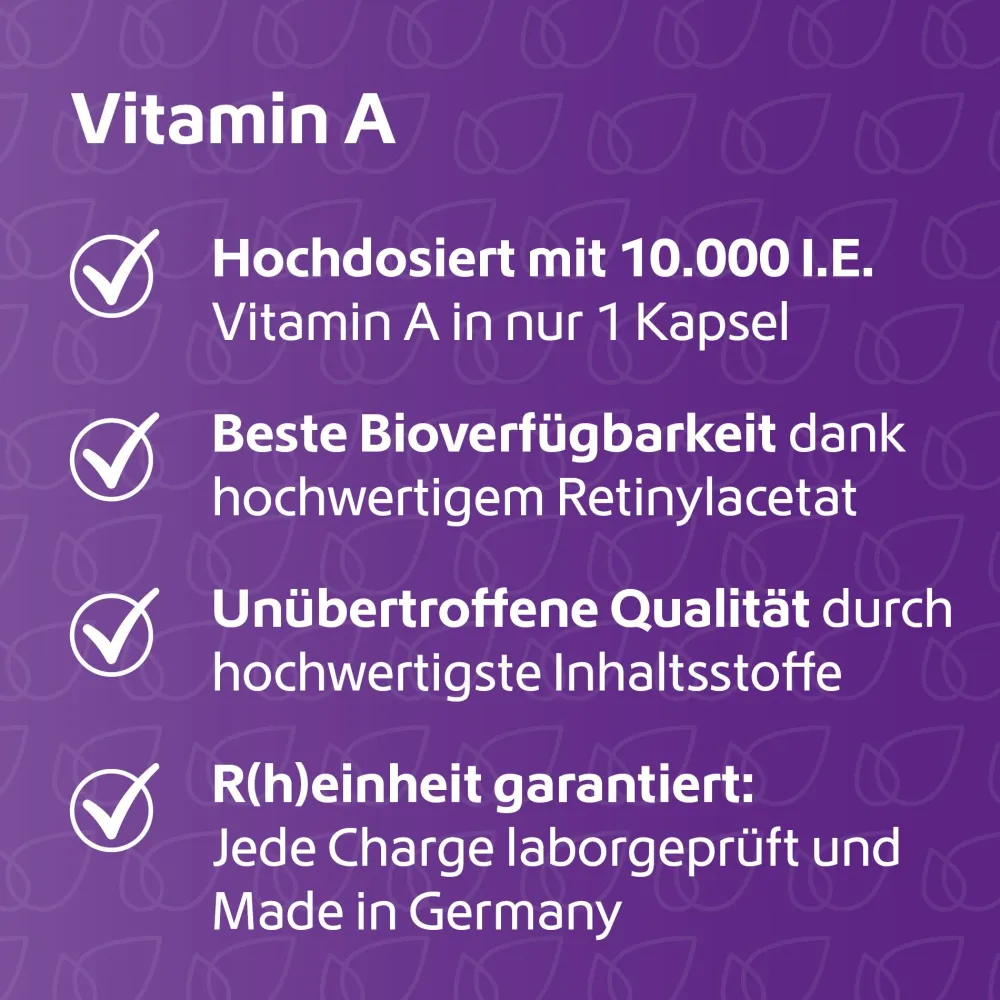 Vitamin A 10.000 I.E.|R(h)ein Nutrition