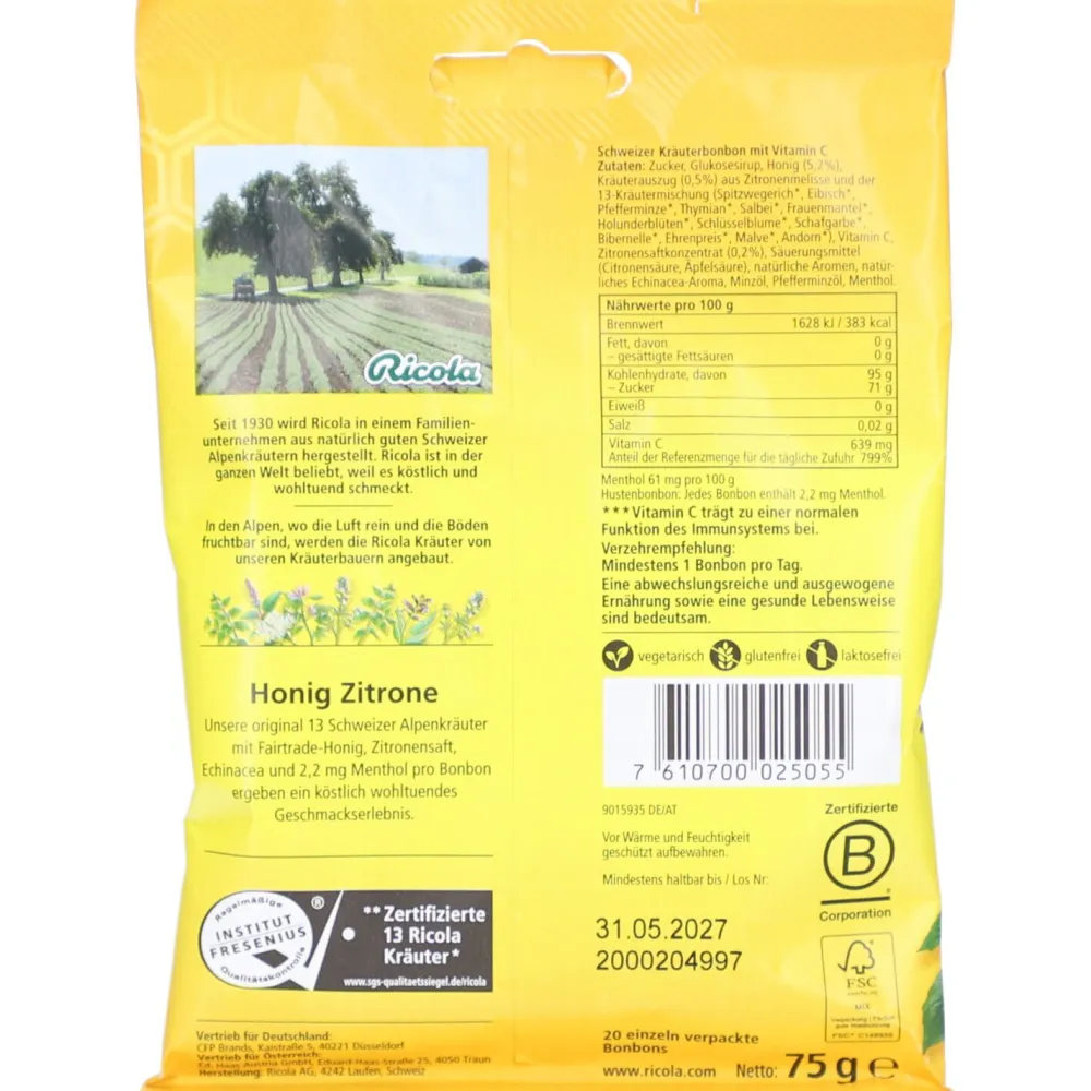 Echinacea Honig Zitrone|Ricola Sale