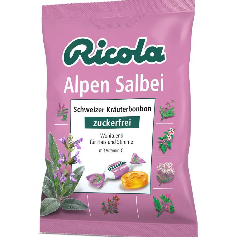 ® Schweizer Kräuterbonbons Salbei zuckerfrei>Ricola Outlet
