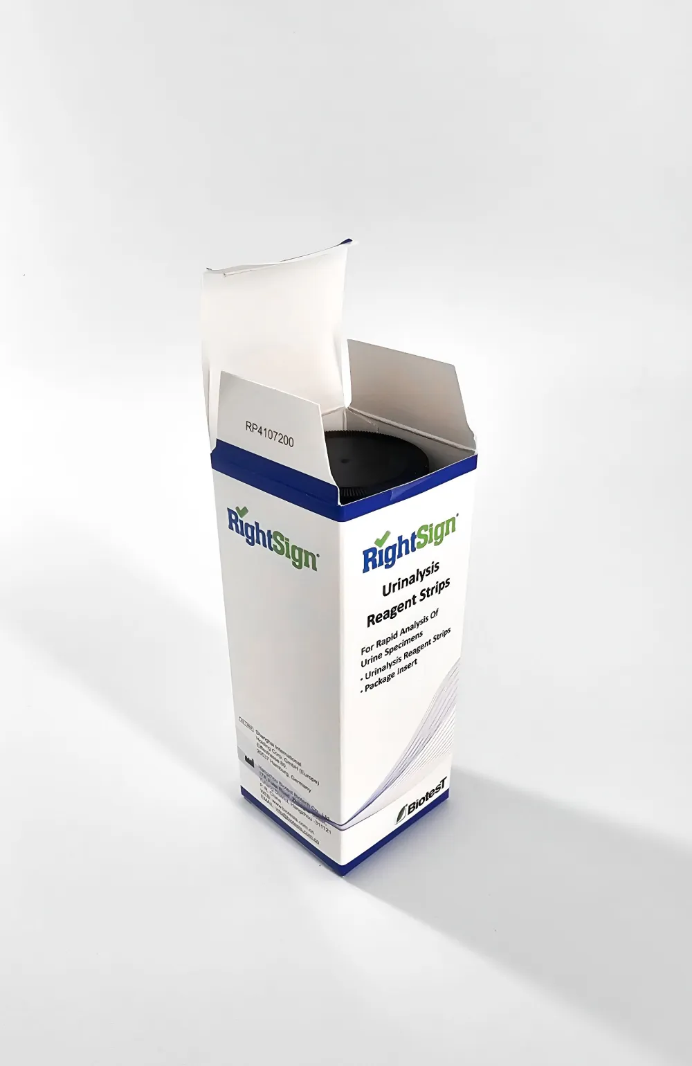 RightSign Gesundheitstest Urinteststreifen 10 Parameter> Clearance