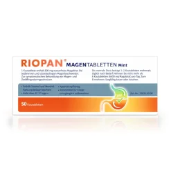 ® Magen Tabletten Mint – bei Sodbrennen und säurebedingten Magenbeschwerden>Riopan Outlet