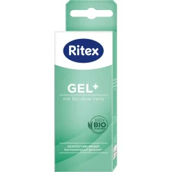 GEL+ Gleit- & Massage Gel mit Bio-Aloe Vera|Ritex Discount
