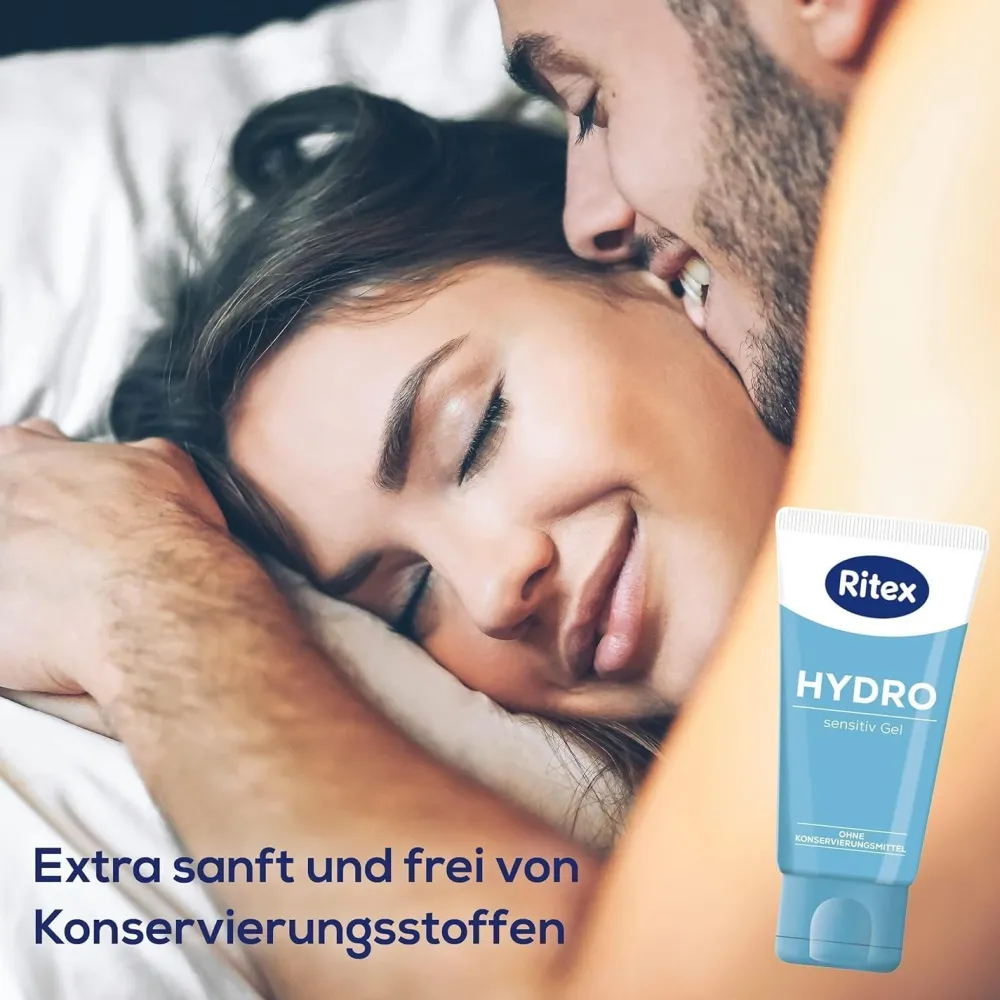 Ritex HYDRO GEL, Sensitiv Gleitgel wasserbasiert> New