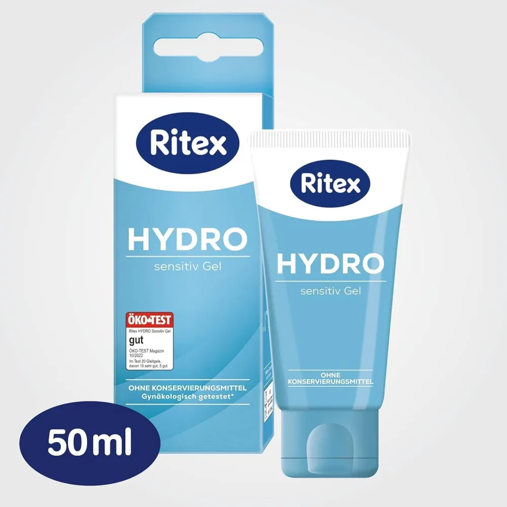 Ritex HYDRO GEL, Sensitiv Gleitgel wasserbasiert> New