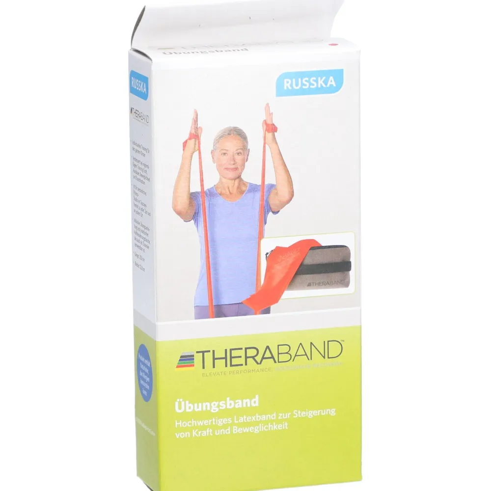 Theraband™ 2,5 m mittel stark rot|Russka Best