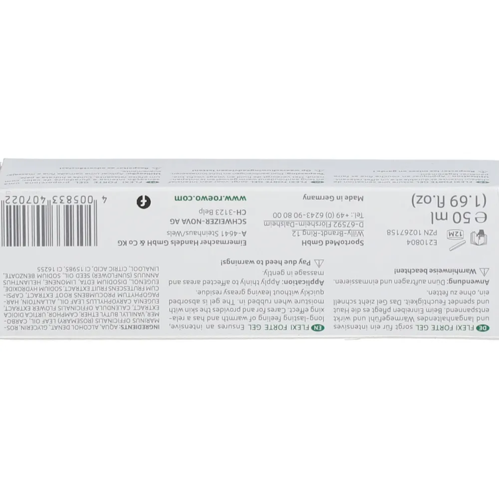 RÖWO® Flexi Forte Gel| Hot