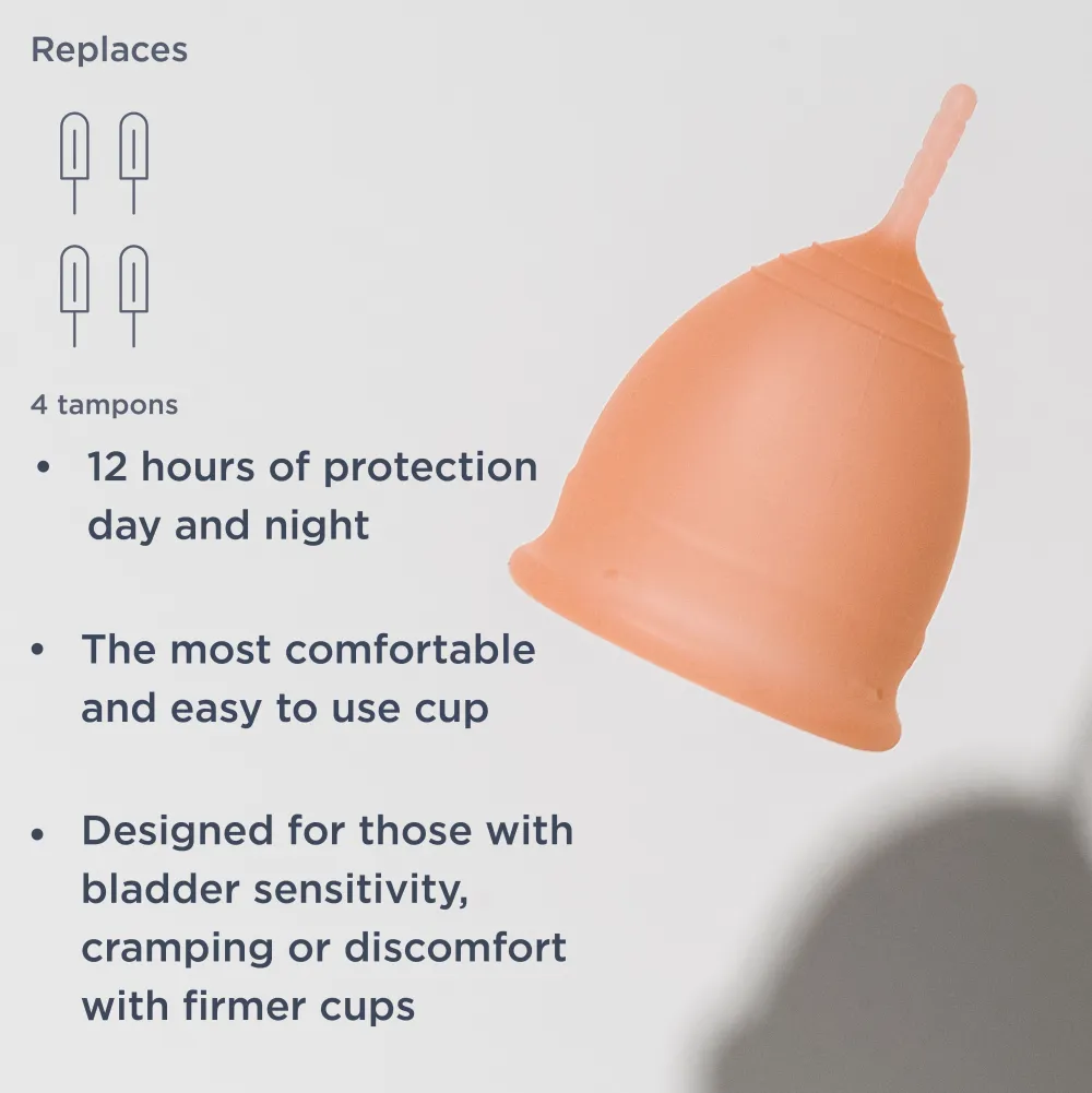 Saalt Weiche Menstruationstasse> Hot