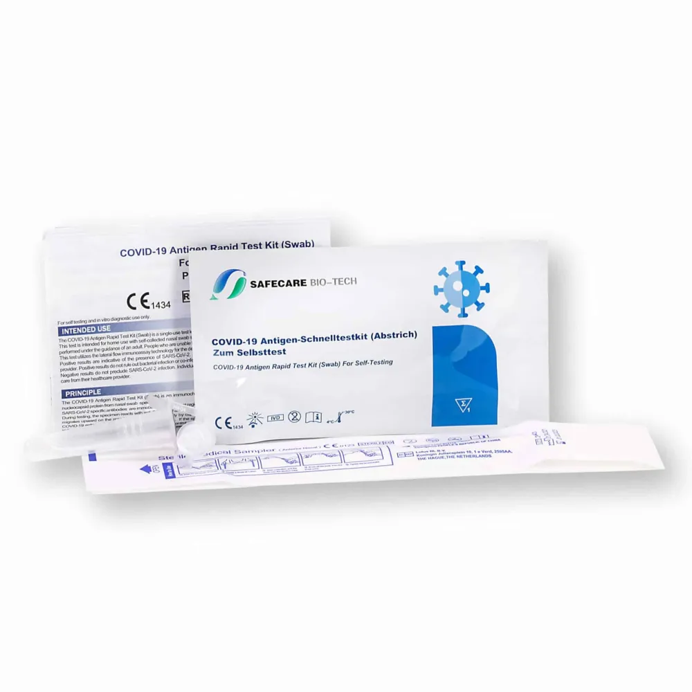 Covid-19 Laientest Nasal | GRATIS parahealth Corona Tests|SAFECARE BIO-TECH Discount