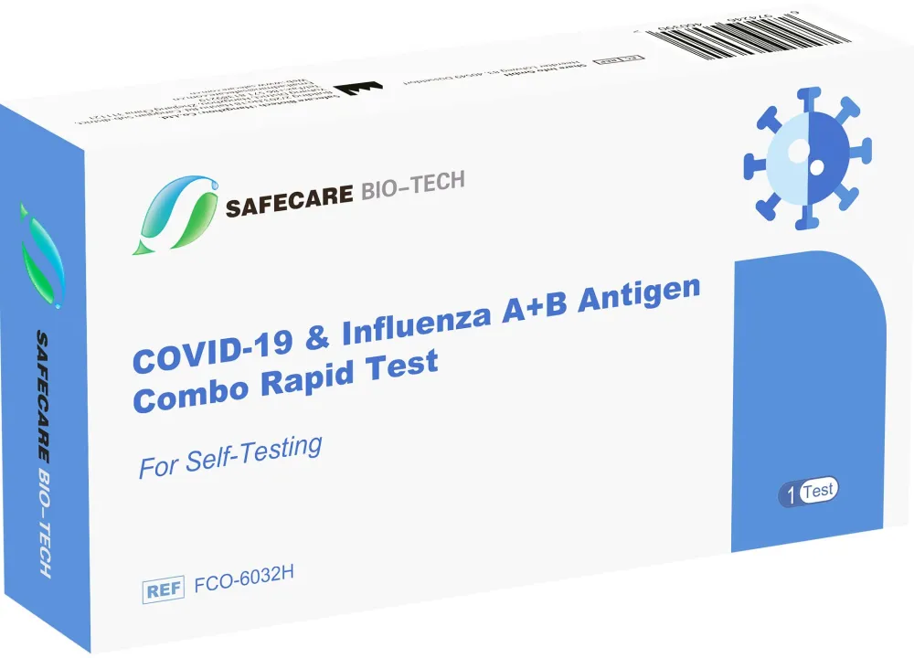 Safecare Influenza A+B & Antigen Covid-19 Combo Rapid Test|SAFECARE BIO-TECH Online